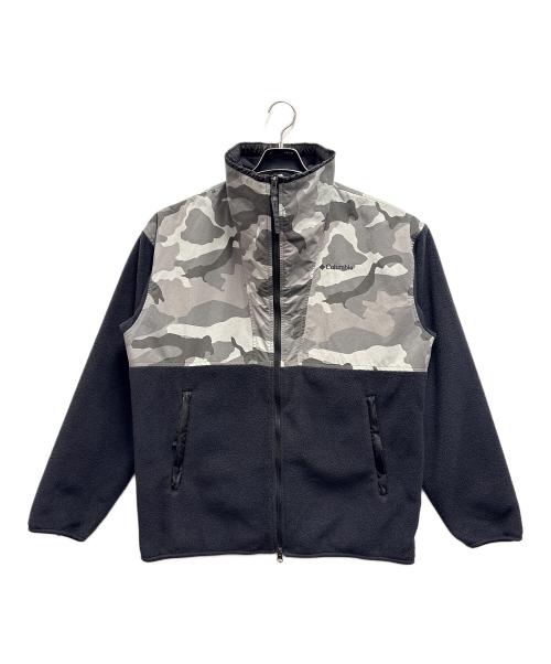 Columbia（コロンビア）Columbia (コロンビア) フリースジャケット グレー×ブラック サイズ:Lの古着・服飾アイテム