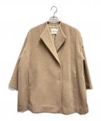 URBAN RESEARCH DOORSアーバンリサーチドアーズ）の古着「ウールミドルコート」｜ベージュ