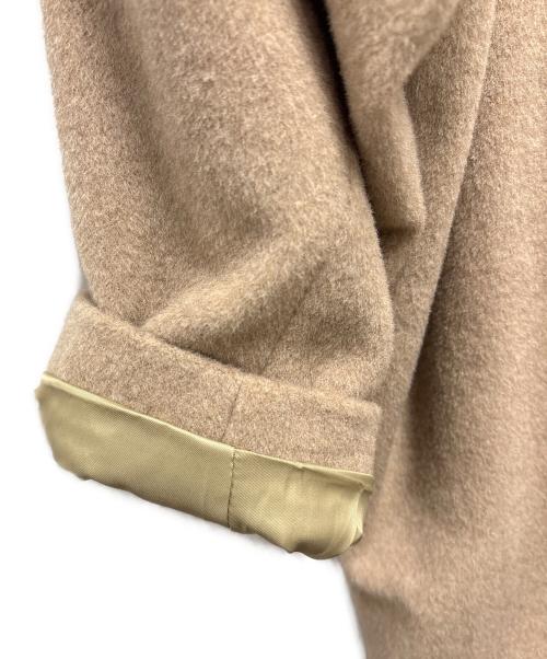 URBAN RESEARCH DOORS（アーバンリサーチドアーズ）URBAN RESEARCH DOORS (アーバンリサーチドアーズ) ウールミドルコート ベージュ サイズ:Freeの古着・服飾アイテム