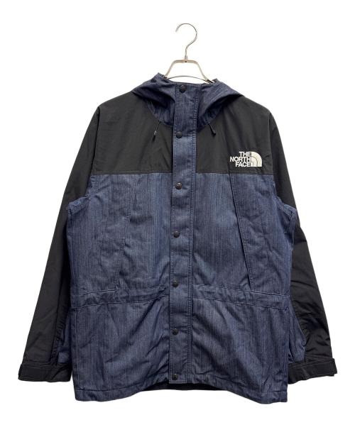 THE NORTH FACE（ザ ノース フェイス）THE NORTH FACE (ザ ノース フェイス) MOUNTAIN LIGHT DENIM JACKET ネイビー サイズ:Lの古着・服飾アイテム