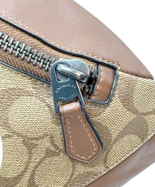 COACH（コーチ）COACH (コーチ) ウエストバッグ ブラウンの古着・服飾アイテム