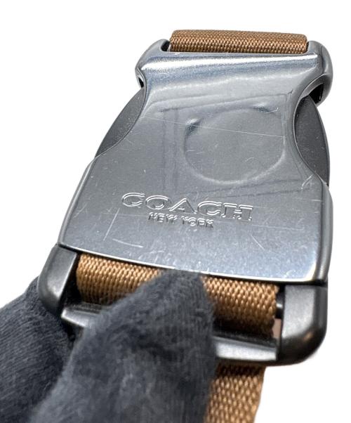 COACH（コーチ）COACH (コーチ) ウエストバッグ ブラウンの古着・服飾アイテム