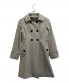 BLUE LABEL CRESTBRIDGEブルーレーベルクレストブリッジ）の古着「Aラインコート」｜グレー