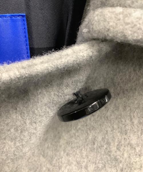 BLUE LABEL CRESTBRIDGE（ブルーレーベルクレストブリッジ）BLUE LABEL CRESTBRIDGE (ブルーレーベルクレストブリッジ) Aラインコート グレー サイズ:36の古着・服飾アイテム