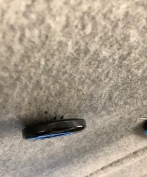 BLUE LABEL CRESTBRIDGE（ブルーレーベルクレストブリッジ）BLUE LABEL CRESTBRIDGE (ブルーレーベルクレストブリッジ) Aラインコート グレー サイズ:36の古着・服飾アイテム