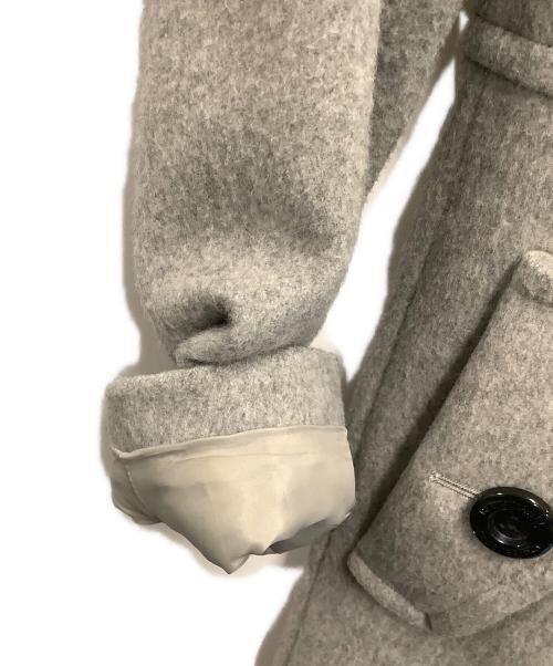 BLUE LABEL CRESTBRIDGE（ブルーレーベルクレストブリッジ）BLUE LABEL CRESTBRIDGE (ブルーレーベルクレストブリッジ) Aラインコート グレー サイズ:36の古着・服飾アイテム