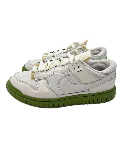 NIKE（ナイキ）NIKE (ナイキ) ローカットスニーカー / AIR DUNK LOW JUMBO ホワイト×グリーン サイズ:US 6.5の古着・服飾アイテム