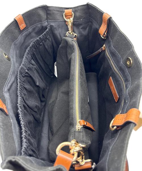 Chloe（クロエ）Chloe (クロエ) マザーズバッグ ブラック×ブラウンの古着・服飾アイテム