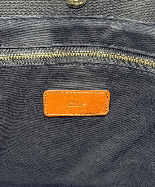 Chloe（クロエ）Chloe (クロエ) マザーズバッグ ブラック×ブラウンの古着・服飾アイテム