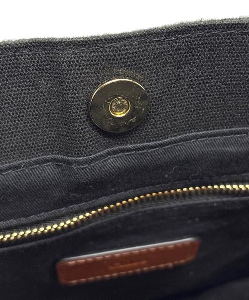 Chloe（クロエ）Chloe (クロエ) マザーズバッグ ブラック×ブラウンの古着・服飾アイテム