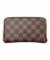 LOUIS VUITTON（ルイ ヴィトン）の古着「長財布 / ダミエ ジッピーウォレット コンパクト」