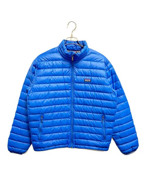 Patagonia（パタゴニア）Patagonia (パタゴニア) ダウンセーター ブルー サイズ:Mの古着・服飾アイテム