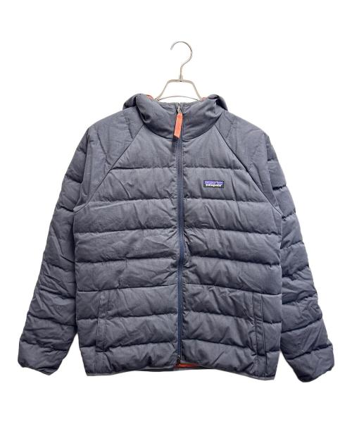 Patagonia（パタゴニア）Patagonia (パタゴニア) ダウンジャケット ブラック×ブラウン サイズ:Sの古着・服飾アイテム