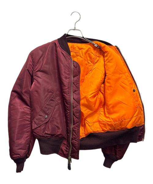 ALPHA INDUSTRIES（アルファインダストリーズ）ALPHA INDUSTRIES (アルファインダストリーズ) MA-1ジャケット レッド サイズ:Mの古着・服飾アイテム