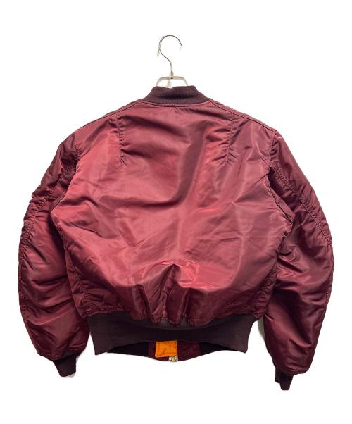 ALPHA INDUSTRIES（アルファインダストリーズ）ALPHA INDUSTRIES (アルファインダストリーズ) MA-1ジャケット レッド サイズ:Mの古着・服飾アイテム