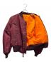 ALPHA INDUSTRIES (アルファインダストリーズ) MA-1ジャケット レッド サイズ:M：9000円