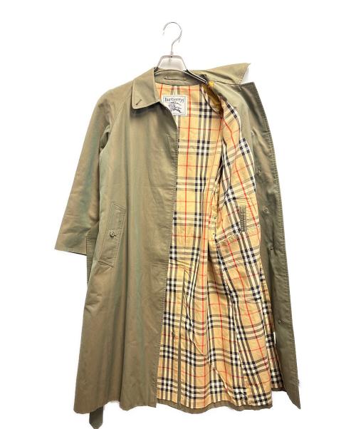 Burberry's（バーバリー）Burberry's (バーバリーズ) バルマカーンコート オリーブ サイズ:Mの古着・服飾アイテム