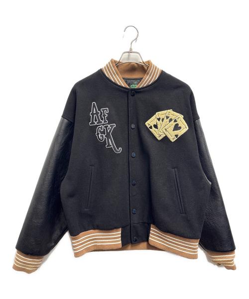 A FEW GOOD KIDS（アフューグッドキッズ）A FEW GOOD KIDS (アフューグッドキッズ) スタジャン ブラック サイズ:Lの古着・服飾アイテム