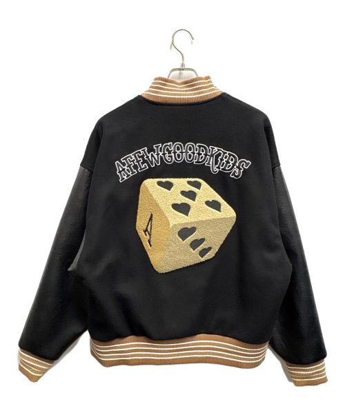 A FEW GOOD KIDS（アフューグッドキッズ）A FEW GOOD KIDS (アフューグッドキッズ) スタジャン ブラック サイズ:Lの古着・服飾アイテム