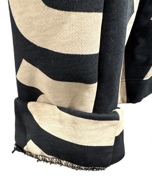 MARC JACOBS（マークジェイコブス）MARC JACOBS (マークジェイコブズ) プルオーバーパーカー ブラック×ベージュ サイズ:XSの古着・服飾アイテム