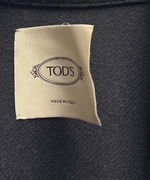 TOD'S（トッズ）TOD'S (トッズ) ケープコート ブラック サイズ:XSの古着・服飾アイテム