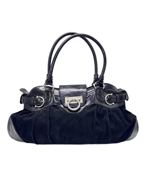 Salvatore Ferragamo（サルヴァトーレ フェラガモ）Salvatore Ferragamo (サルヴァトーレ フェラガモ) ハンドバッグ ブラックの古着・服飾アイテム