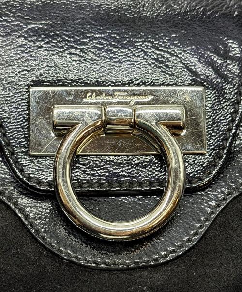 Salvatore Ferragamo（サルヴァトーレ フェラガモ）Salvatore Ferragamo (サルヴァトーレ フェラガモ) ハンドバッグ ブラックの古着・服飾アイテム