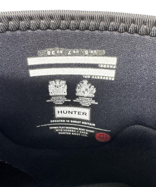 HUNTER（ハンター）HUNTER (ハンター) レインブーツ / PLAY NEOPRENE BOOT ブラック サイズ:UK 5の古着・服飾アイテム