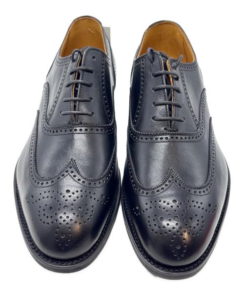SCOTCH GRAIN（スコッチグレイン）SCOTCH GRAIN (スコッチグレイン) ウィングチップシューズ ブラック サイズ:26の古着・服飾アイテム