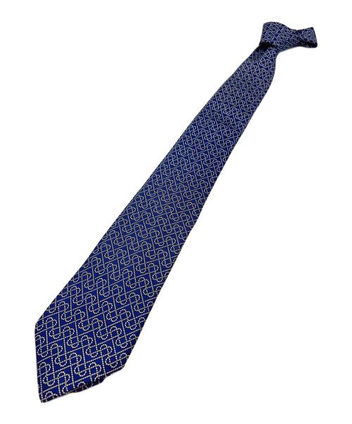 HERMES（エルメス）HERMES (エルメス) ネクタイ ネイビー サイズ:-の古着・服飾アイテム