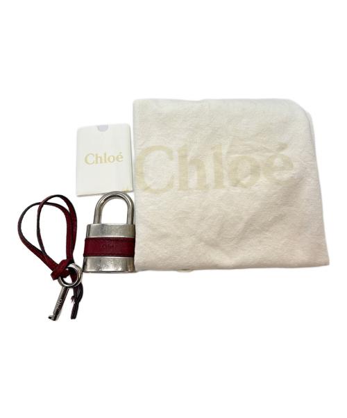 Chloe（クロエ）Chloe (クロエ) ハンドバッグ レッドの古着・服飾アイテム