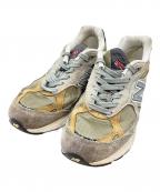 NEW BALANCEニューバランス）の古着「スニーカー」｜グレー×オリーブ