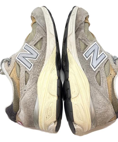 NEW BALANCE（ニューバランス）NEW BALANCE (ニューバランス) スニーカー グレー×オリーブ サイズ:US 8.5の古着・服飾アイテム