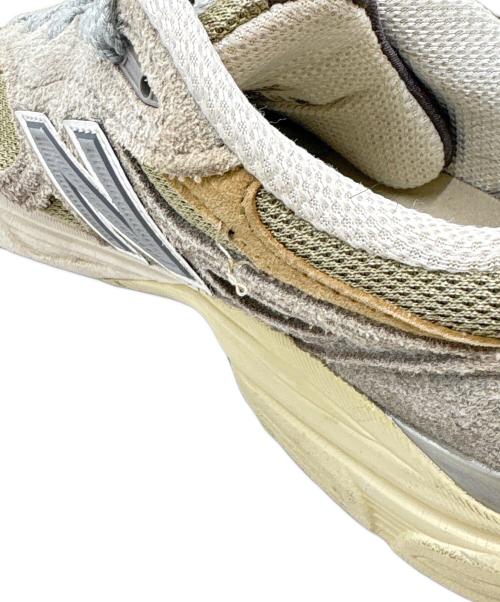 NEW BALANCE（ニューバランス）NEW BALANCE (ニューバランス) スニーカー グレー×オリーブ サイズ:US 8.5の古着・服飾アイテム