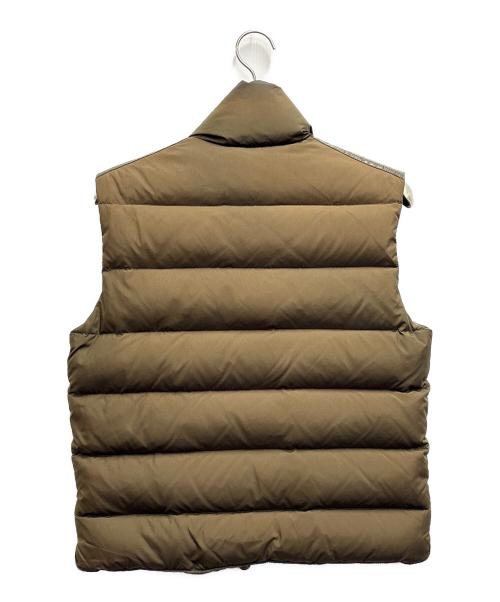MONCLER（モンクレール）MONCLER (モンクレール) ダウンベスト オリーブ サイズ:Sの古着・服飾アイテム