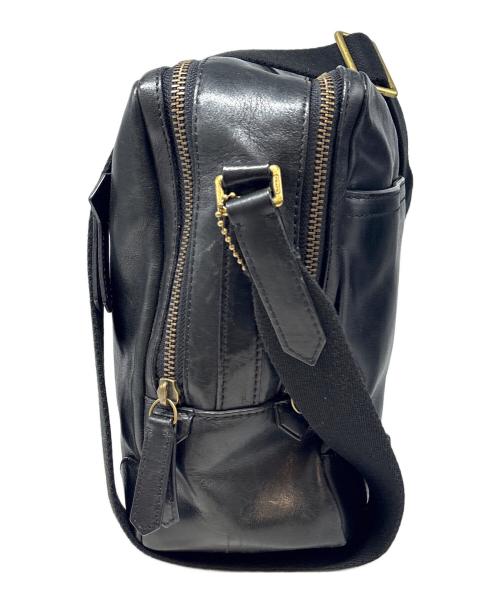 COACH（コーチ）COACH (コーチ) ショルダーバッグ / ヘリテージレザーフライト ブラックの古着・服飾アイテム
