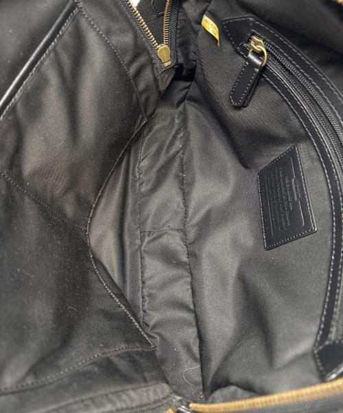 COACH（コーチ）COACH (コーチ) ショルダーバッグ / ヘリテージレザーフライト ブラックの古着・服飾アイテム