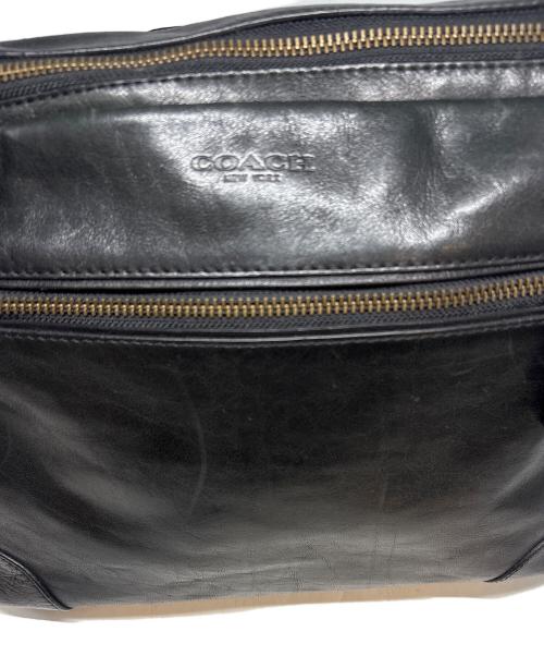 COACH（コーチ）COACH (コーチ) ショルダーバッグ / ヘリテージレザーフライト ブラックの古着・服飾アイテム