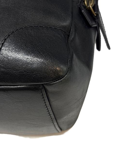 COACH（コーチ）COACH (コーチ) ショルダーバッグ / ヘリテージレザーフライト ブラックの古着・服飾アイテム