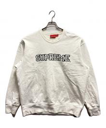 SUPREME（シュプリーム）の古着「Shattered Logo Crewneck」｜ホワイト