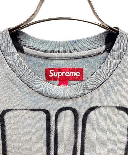 SUPREME（シュプリーム）SUPREME (シュプリーム) Tシャツ / Overprint Knockout Tee グレー サイズ:Lの古着・服飾アイテム