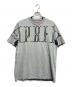 SUPREME（シュプリーム）の古着「Tシャツ / Overprint Knockout Tee」｜グレー
