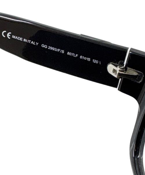 GUCCI（グッチ）GUCCI (グッチ) サングラス ブラックの古着・服飾アイテム