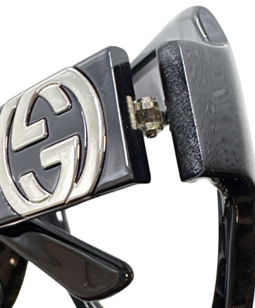 GUCCI（グッチ）GUCCI (グッチ) サングラス ブラックの古着・服飾アイテム