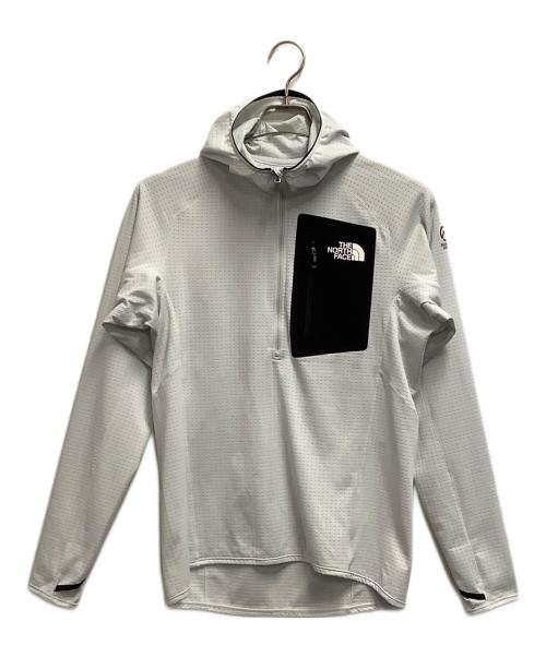 THE NORTH FACE（ザ ノース フェイス）THE NORTH FACE (ザ ノース フェイス) ジップパーカー ライトグレー サイズ:Mの古着・服飾アイテム