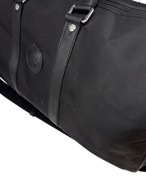 HUNTING WORLD（ハンティングワールド）HUNTING WORLD (ハンティングワールド) Mercedes Benz (メルセデスベンツ) ボストンバッグ ブラックの古着・服飾アイテム