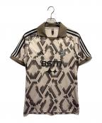 adidasアディダス）の古着「半袖カットソー / バイエルン・ミュンヘン×BSTN」｜ブラウン
