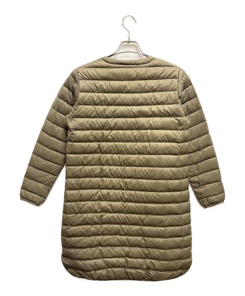 DANTON（ダントン）DANTON (ダントン) Vネックロングインナーダウンコート ブラウン サイズ:36の古着・服飾アイテム