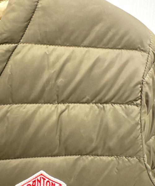 DANTON（ダントン）DANTON (ダントン) Vネックロングインナーダウンコート ブラウン サイズ:36の古着・服飾アイテム