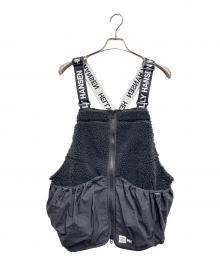 HELLY HANSEN×BIB（ヘリーハンセン×ビブ）の古着「ボアベスト」｜ブラック